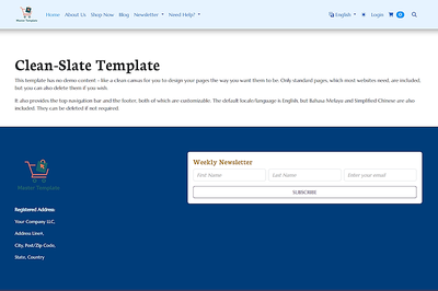 Clean-Slate Store WaaS