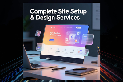 Complete Site Setup & Design Service