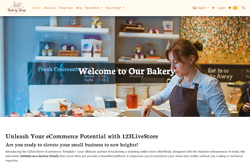 Bakery Store WaaS