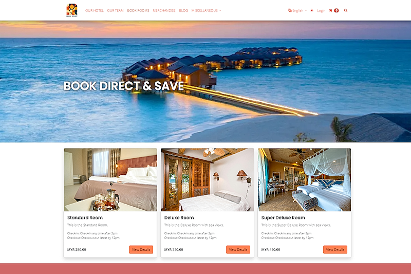 Hotel Booking WaaS